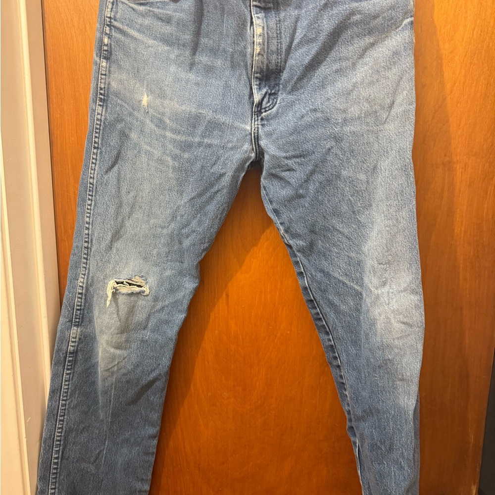 Wrangler Classic Blue Men's Straight Jeans